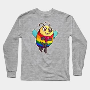 Pride Bee (Textless) Long Sleeve T-Shirt